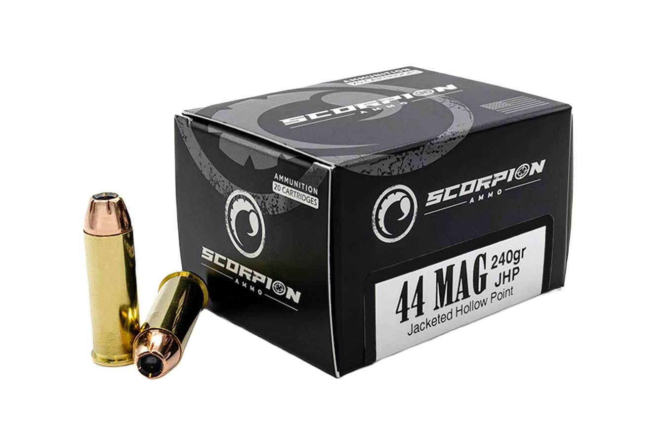 SCORPION 44 Magnum 240gr JHP Self Defense 20/Box